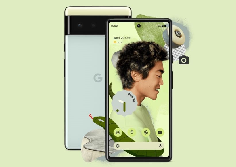 Google Pixel 6 okostelefon